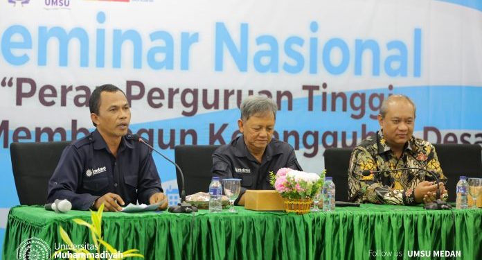 UMSU Tuan Rumah Seminar Nasional Membangun Ketangguhan Desa Hadapi Bencana