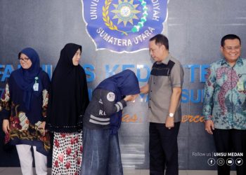 UMSU Berikan Beasiswa Kepada Mahasiswa Korban Gempa Palu