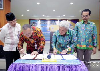 UMSU – Badan Bahasa Kemendikbud Jalin Kerjasama