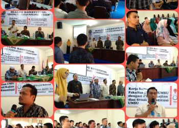 DIALOG KONSTITUSI FAKULTAS HUKUM & PKSK UMSU