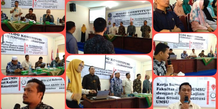 DIALOG KONSTITUSI FAKULTAS HUKUM & PKSK UMSU