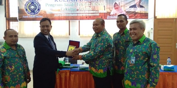 Teknik Elektro UMSU Gelar Kuliah Umum Inovasi Energy Saving