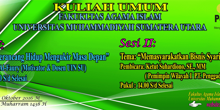 Kuliah Umum Memasyarakatkan Bisnis Syariah
