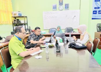 Diskusi internal mempersiapkan rencana kegiatan pembelajaran baru