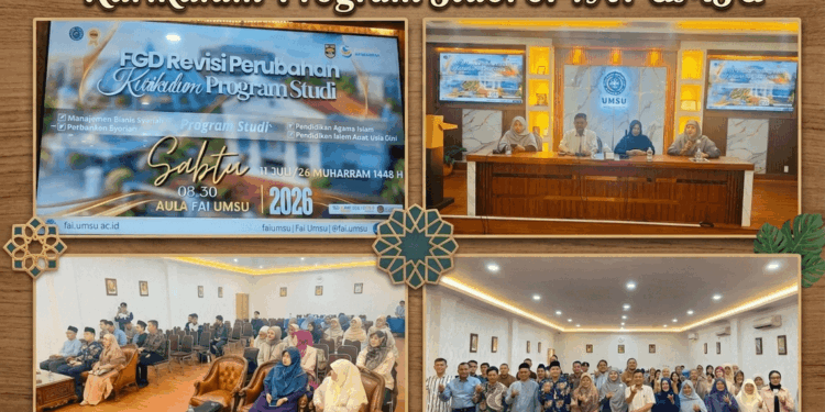 LPKP Membersamai FGD Revisi Kurikulum Program Studi FAI UMSU